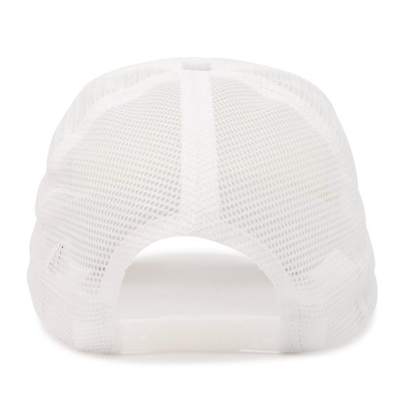🆕Hawaii White Foam Trucker Hat Mesh Snapback Cap - Picture 2 of 2